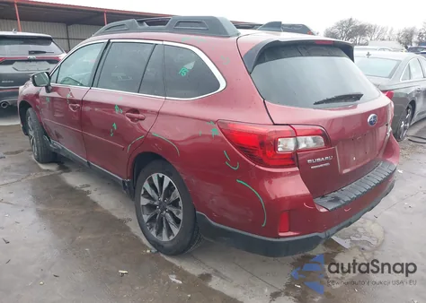 2016 Subaru Outback 3.6R Limited z USA, uszkodzony, nr VIN 4S4BSENC4G3235489